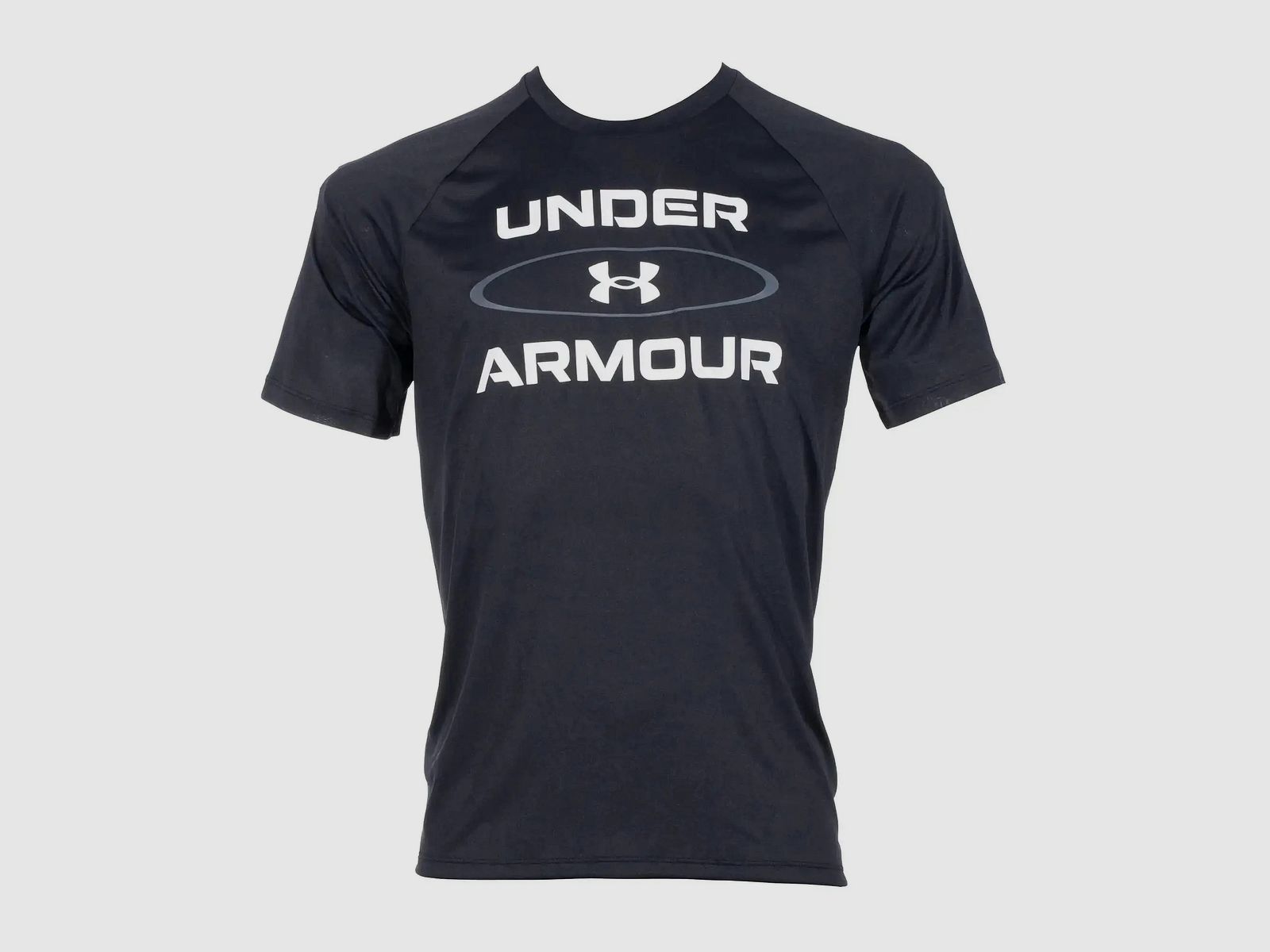 Maglietta Under Armour Tech Wordmark Graphic Manica Corta - Nero / M Uomo