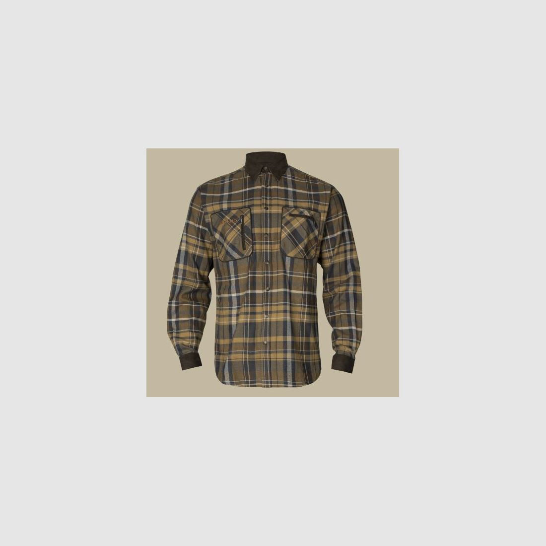 Herrenhemd Harkila Pajala Shirt Antique Bronze 1401020, Bild 1 von 3