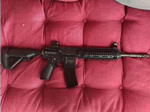 HK416 GBB Vollmetall – ca. 1,6 J – sehr guter Zustand – 1 Magazin