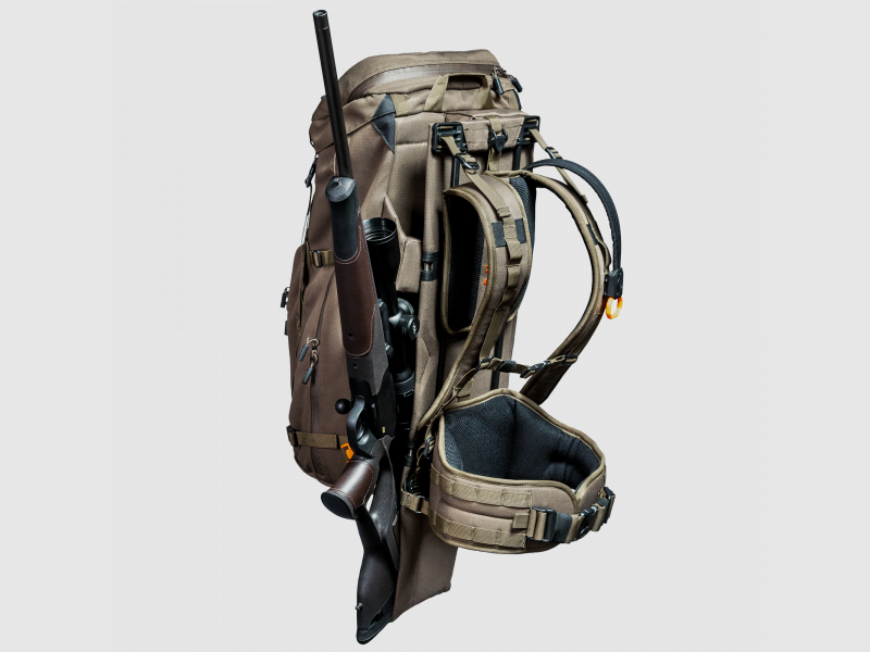 Vorn EV45 Liter Gewehrrucksack - Farbe: grün, Bild 2 von 5