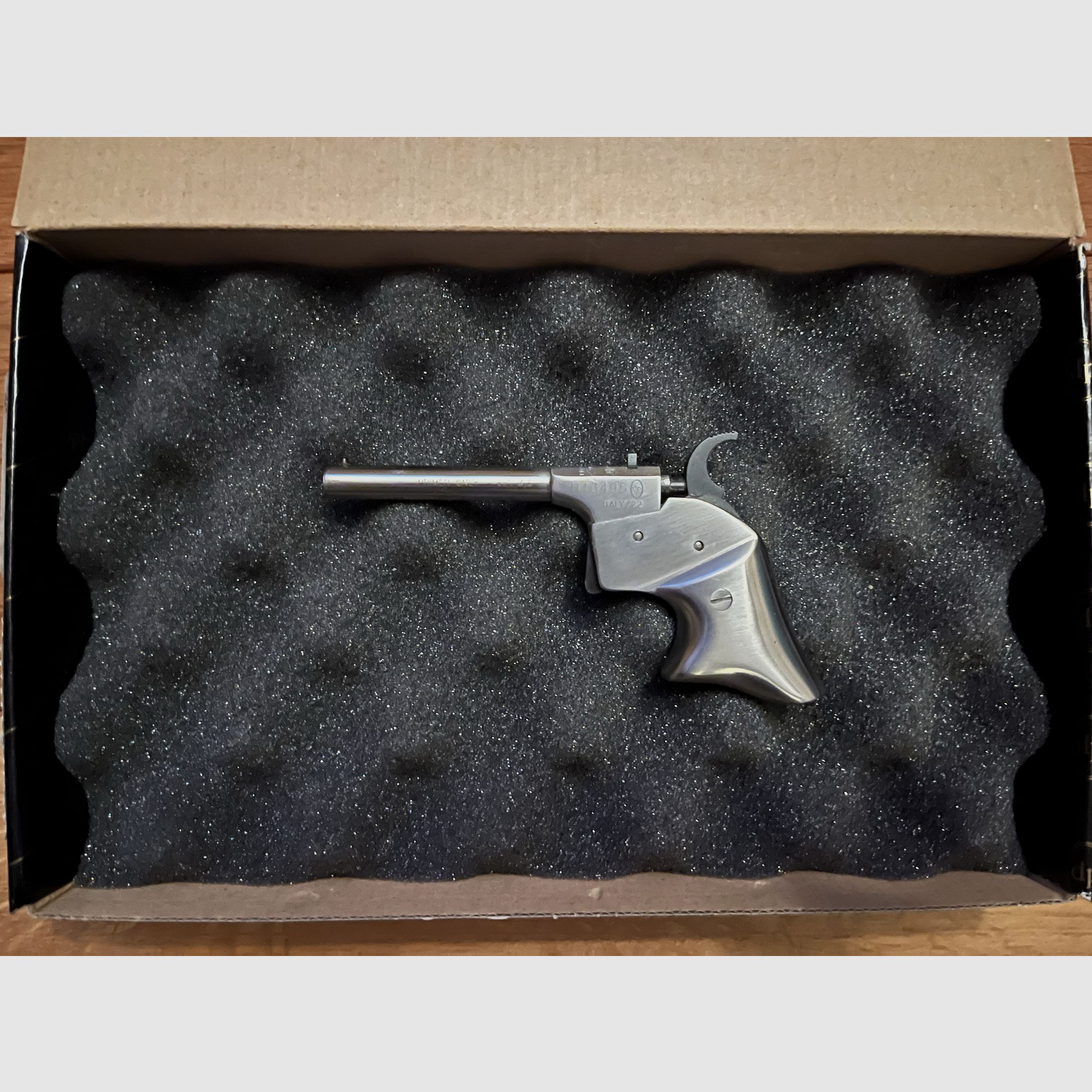 Davide Pedersoli Vorderlader Pistole, Derringer Remington Rider White Perkussion