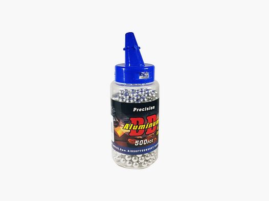 Balines de aluminio peso 6 mm 0,33 gr 500 pzs