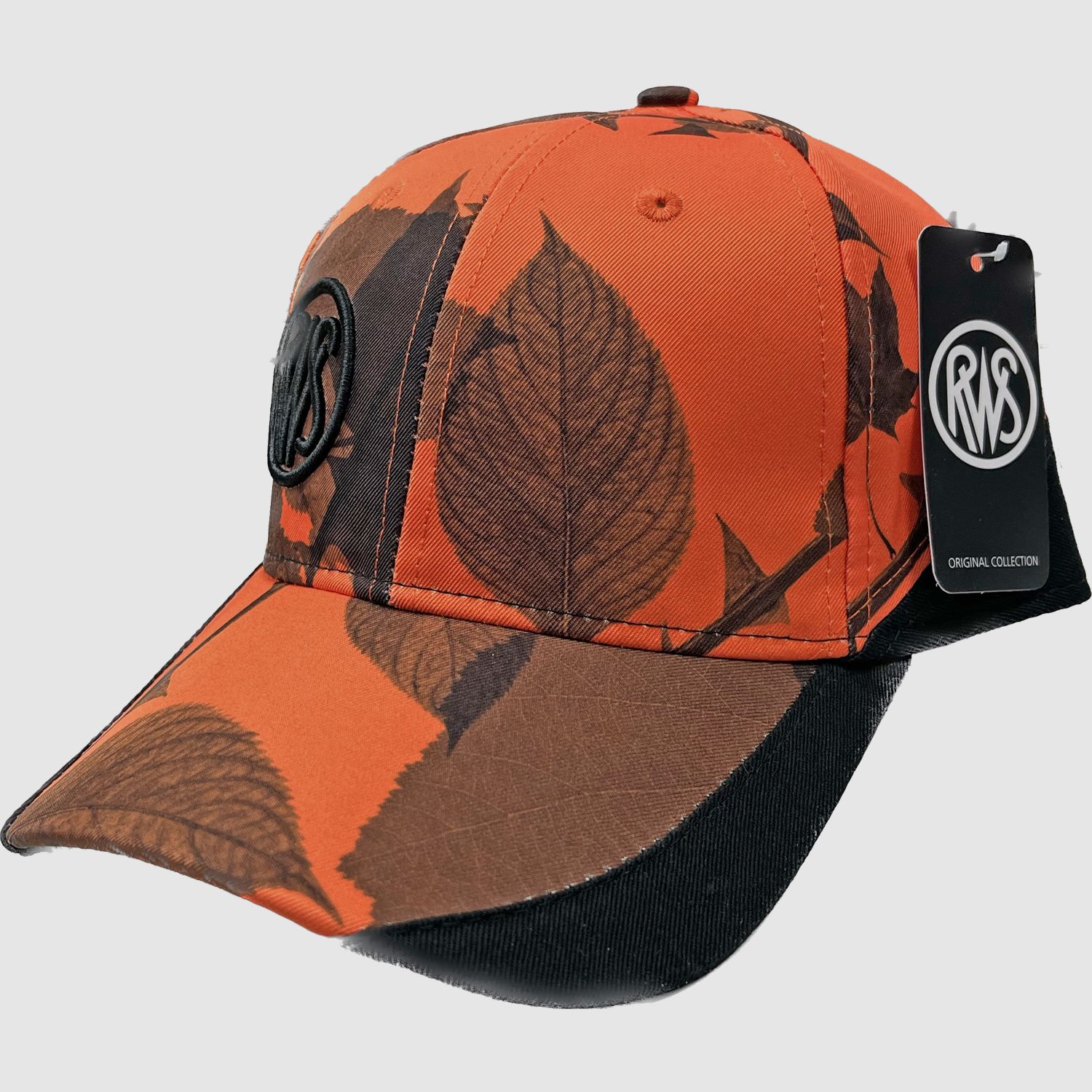 RWS CAP orange camo / schwarz