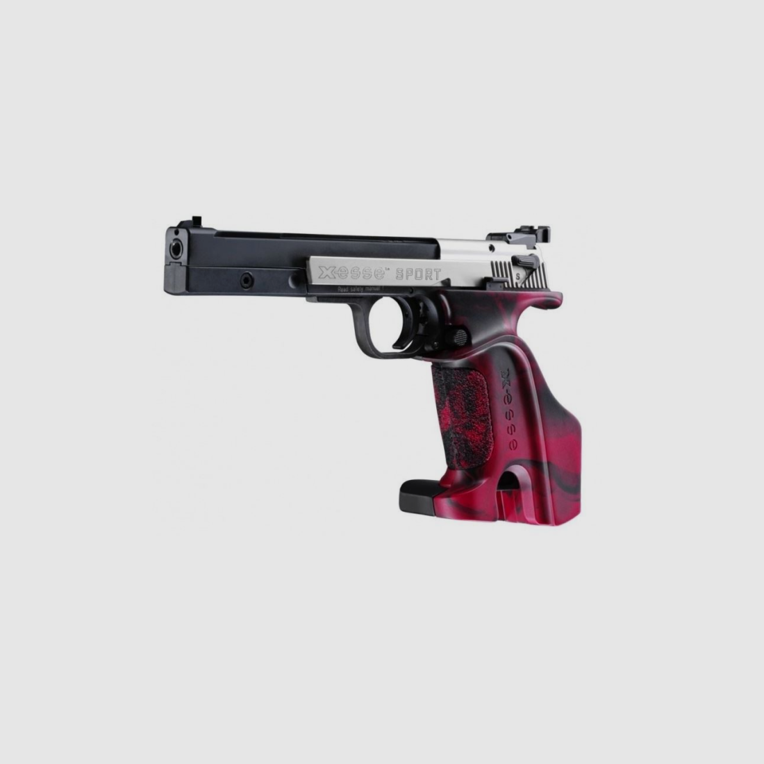 Hammerli X-Esse SF SPORT 6 RED Pistool – Staat: zo goed als nieuw, afbeelding 1 van 3