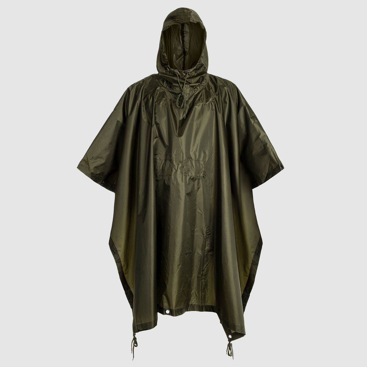 Poncho MFH Max Fuchs RipStop Olive (08524B), imagen 6 de 6