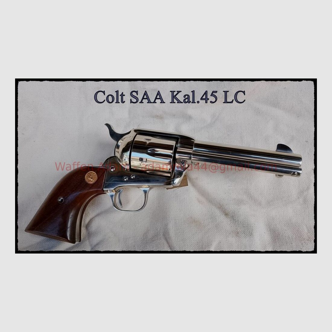 Colt SAA 4 3/4 inch Nickel