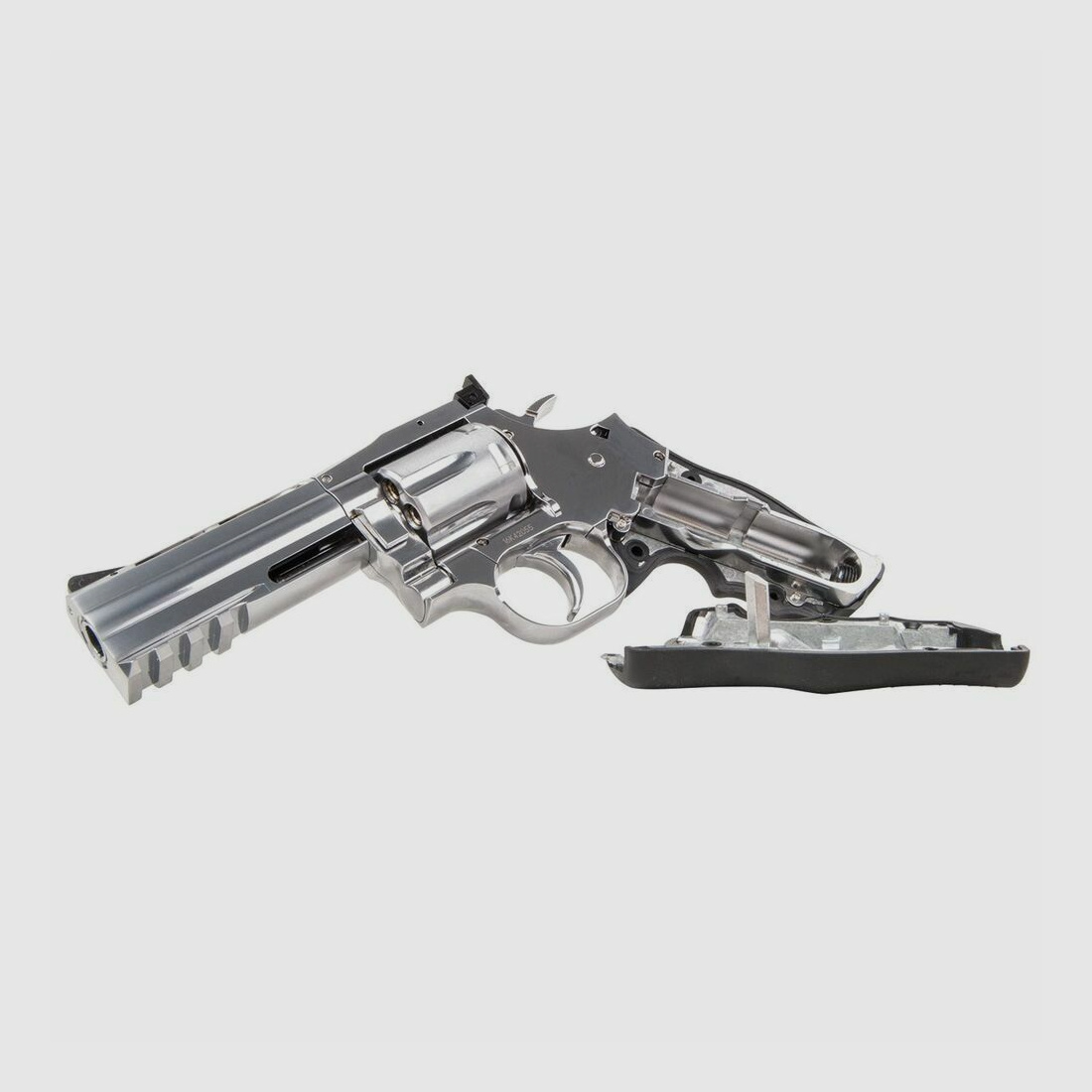Dan Wesson 715 4" .177 Srebrny 4,5mm Ciśnienie Powietrza CO2