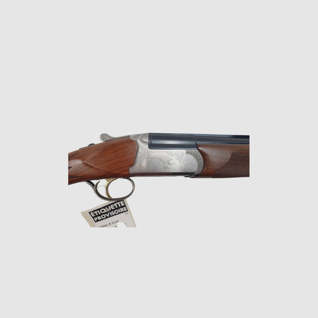 GEBRAUCHT - ÜBER-UNTERFLINTE WEBLEY SCOTT MODELL 1012 KALIBER 12/76, Bild 5 von 13