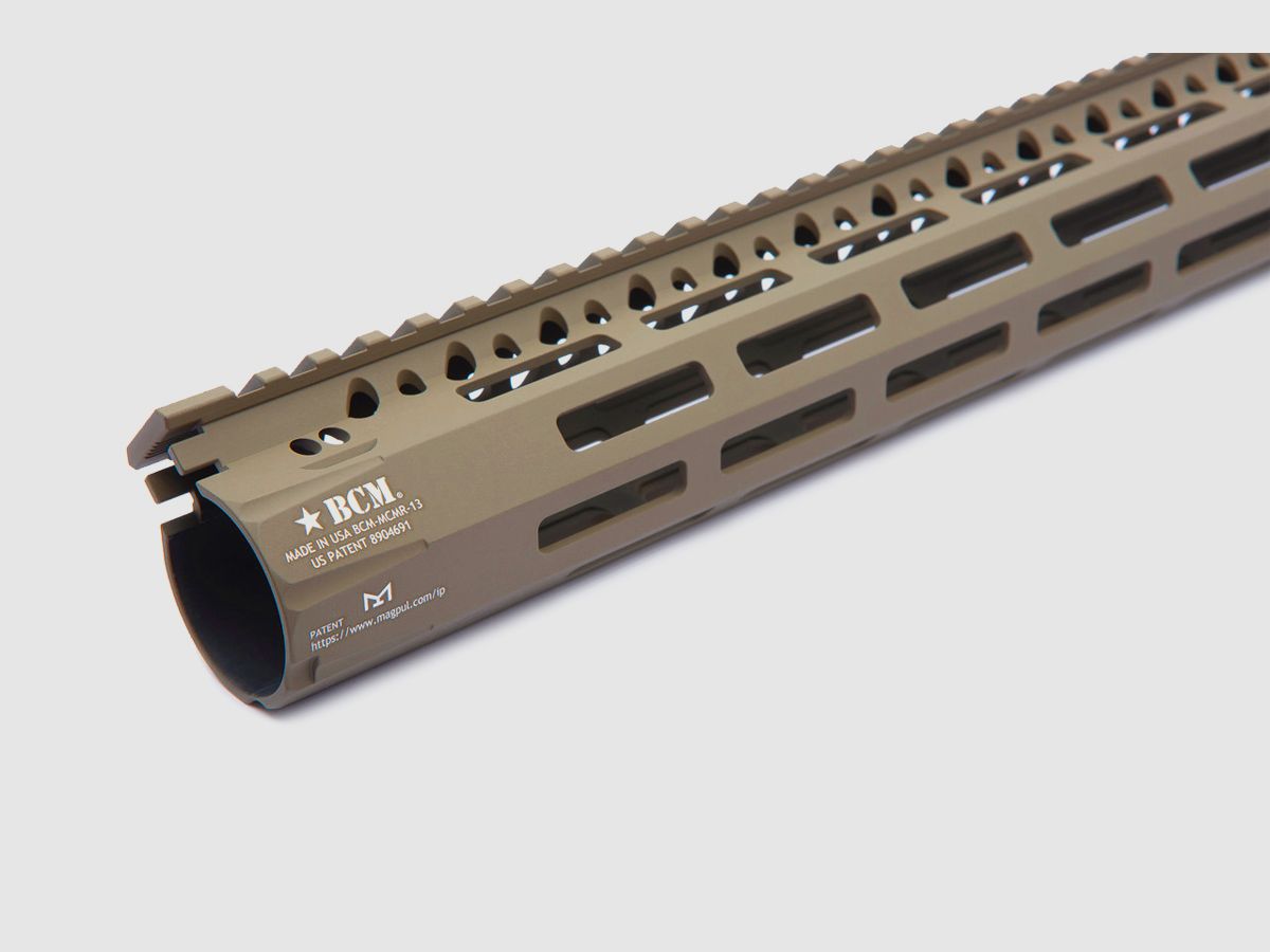 BCM GUNFIGHTER MCMR M-LOK Handguard Kit 13" FDE, Bild 4 von 8