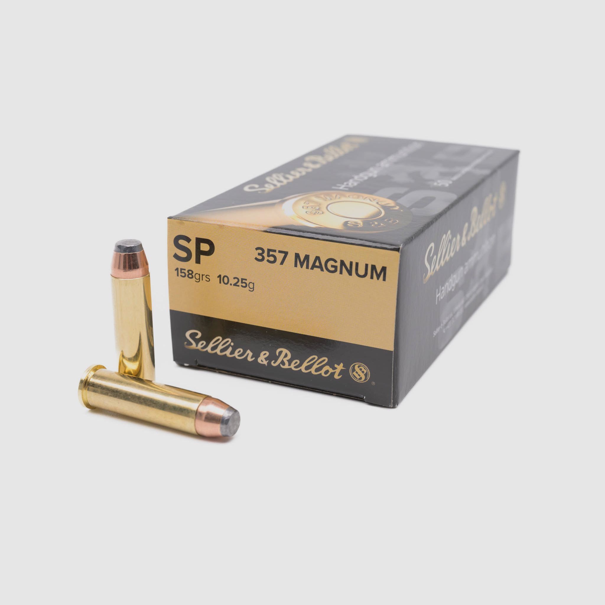 SELLIER & BELLOT .357 Mag. SP 158grs.