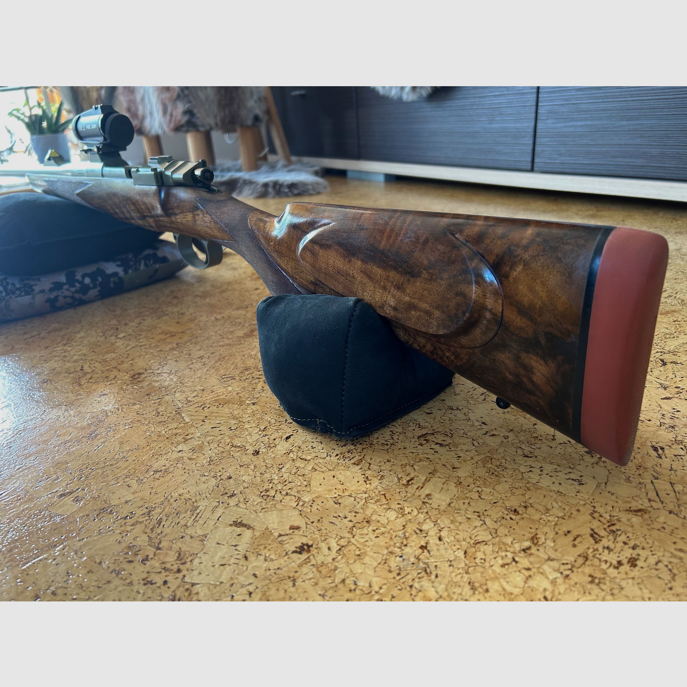 Velser Custom .376 Steyr, Rigby Style