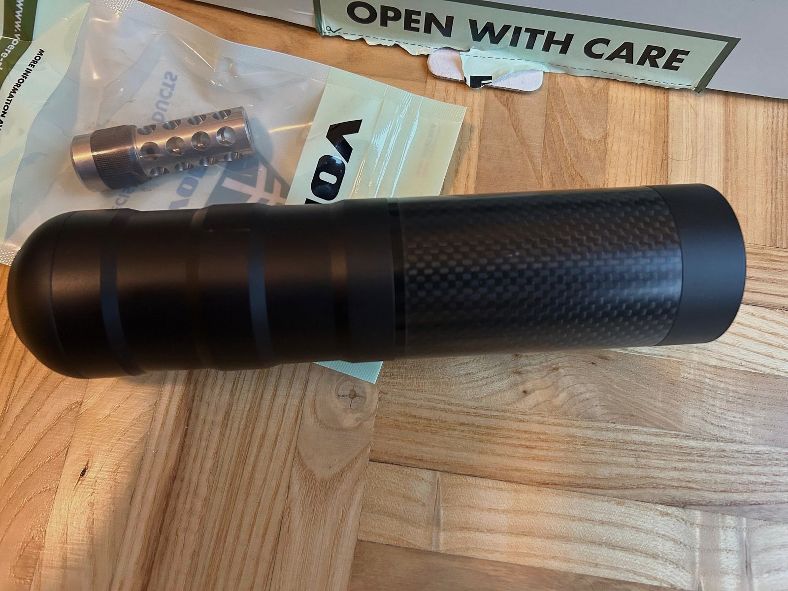 VOERE overbarrel hunting silencer 6.5 mm – new