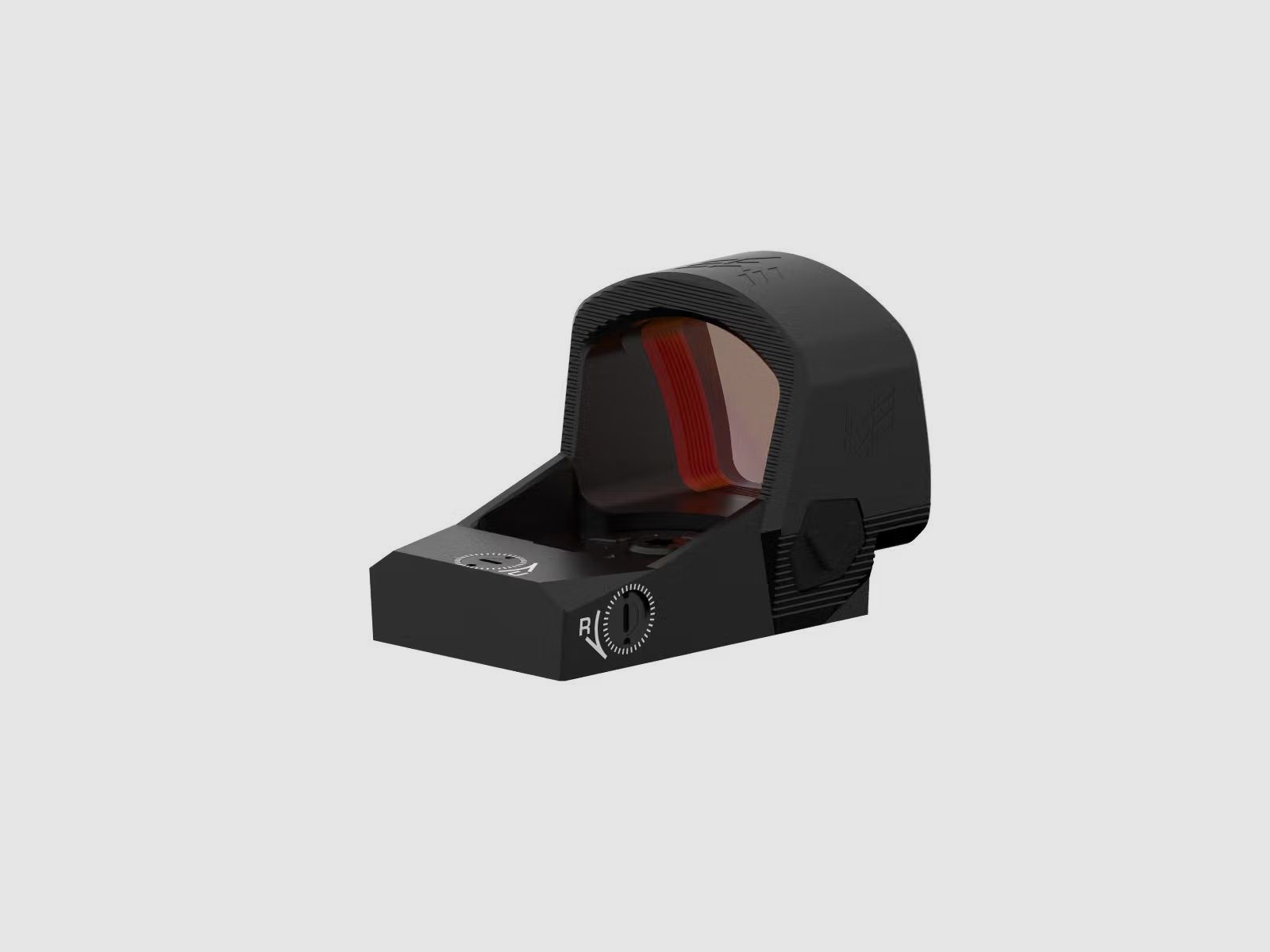 Swampfox Justice II 1x30 RMR Reflexvisier - 4-in-1 Multi-Reticle, rot