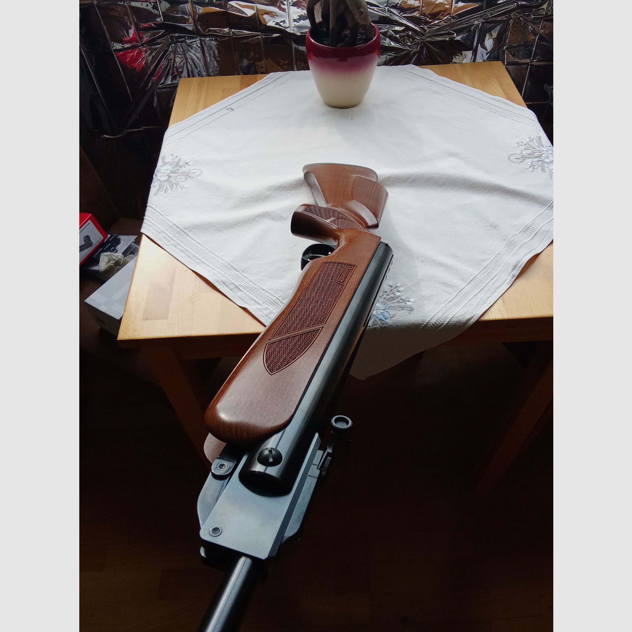 weihrauch hw 35 + wenn erwünscht hawke vantage 2-7