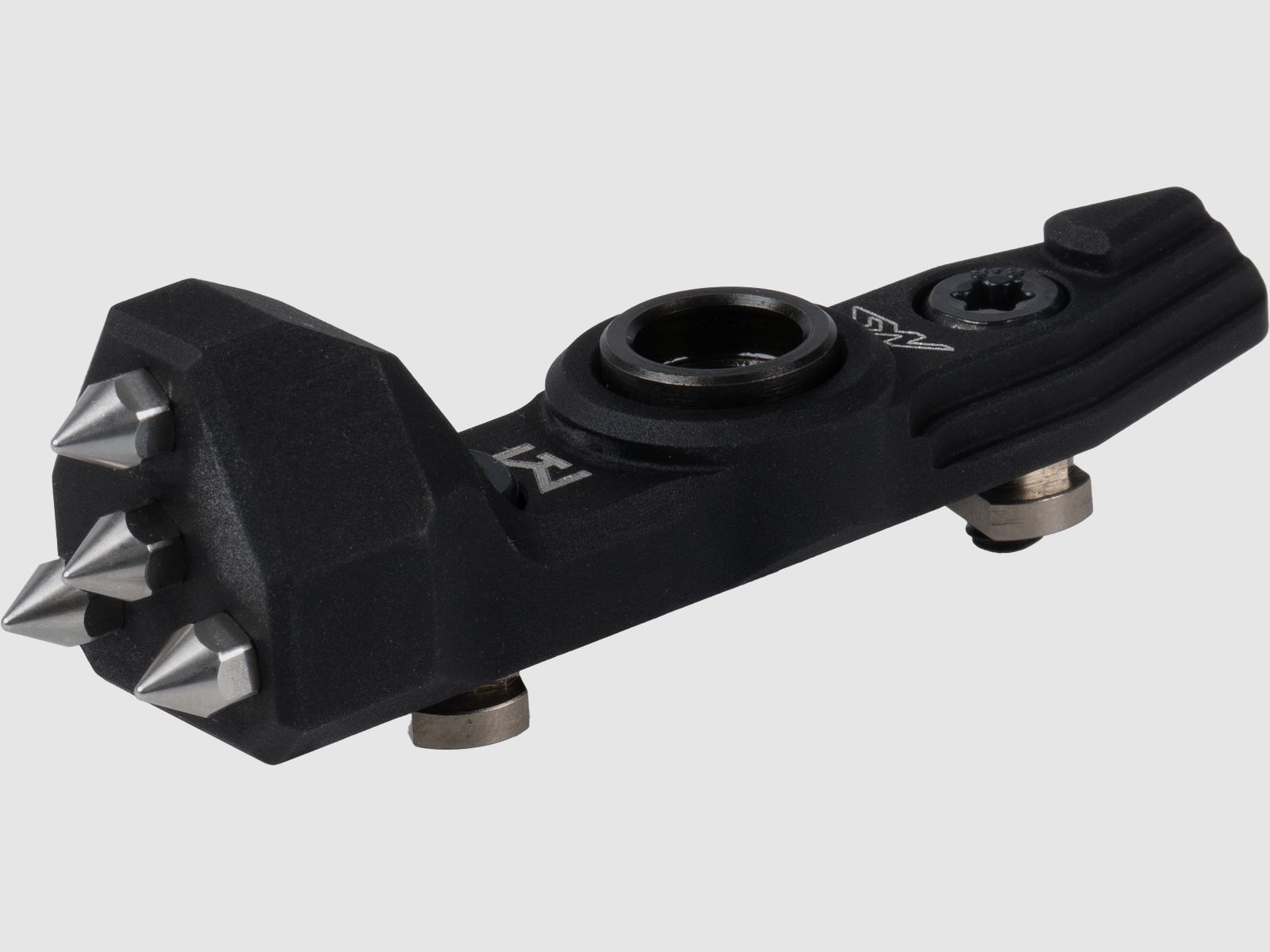 Dispositivo de barricada M-Lok y QD negro / bronce