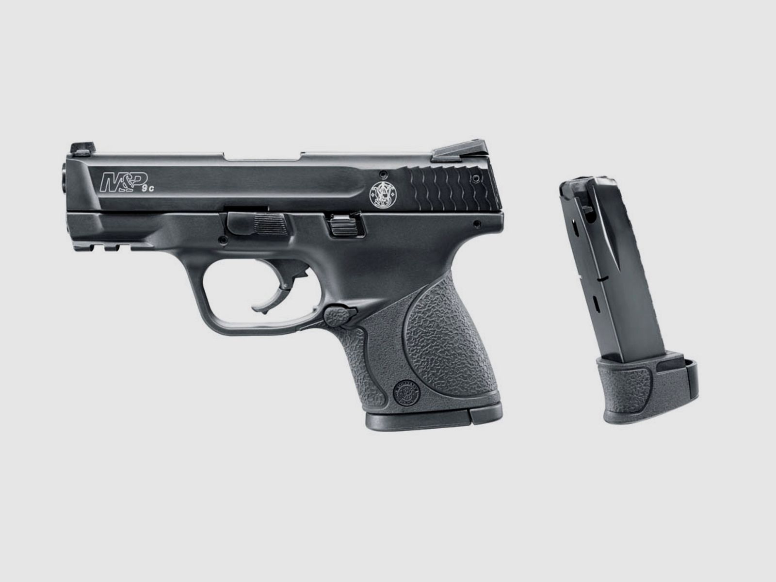 Umarex 307.02.00 Smith & Wesson M&P9c Schreckschusswaffe 9 mm P.A.K. Pyro