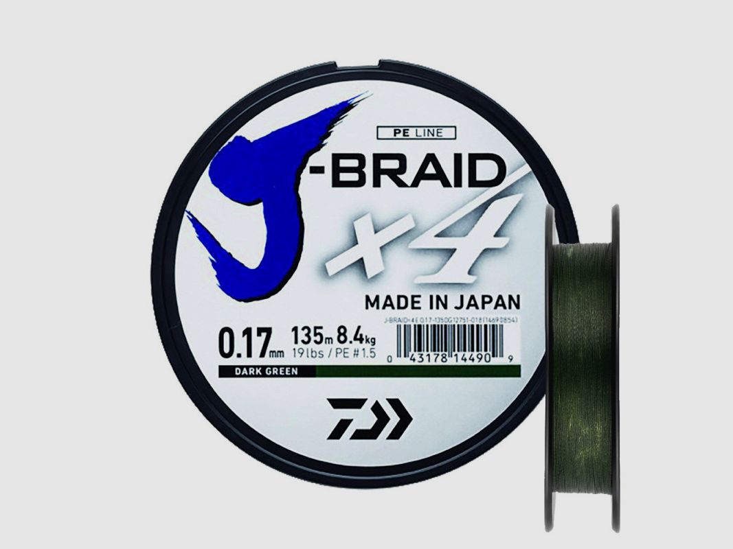 TRESSE DAIWA JBRAID X4 135 M