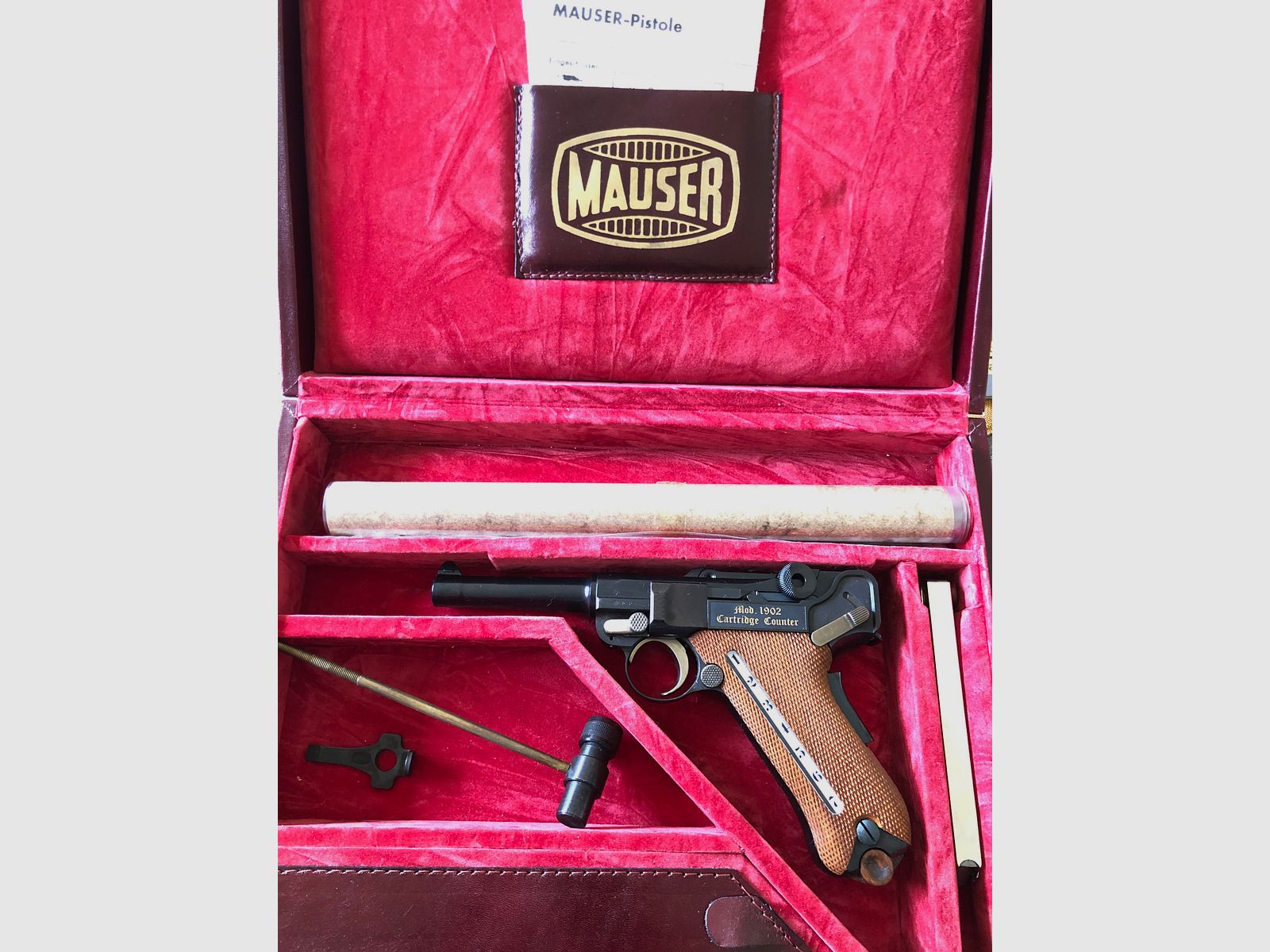 Mauser Parabellum Mod.1902 Patronenteller