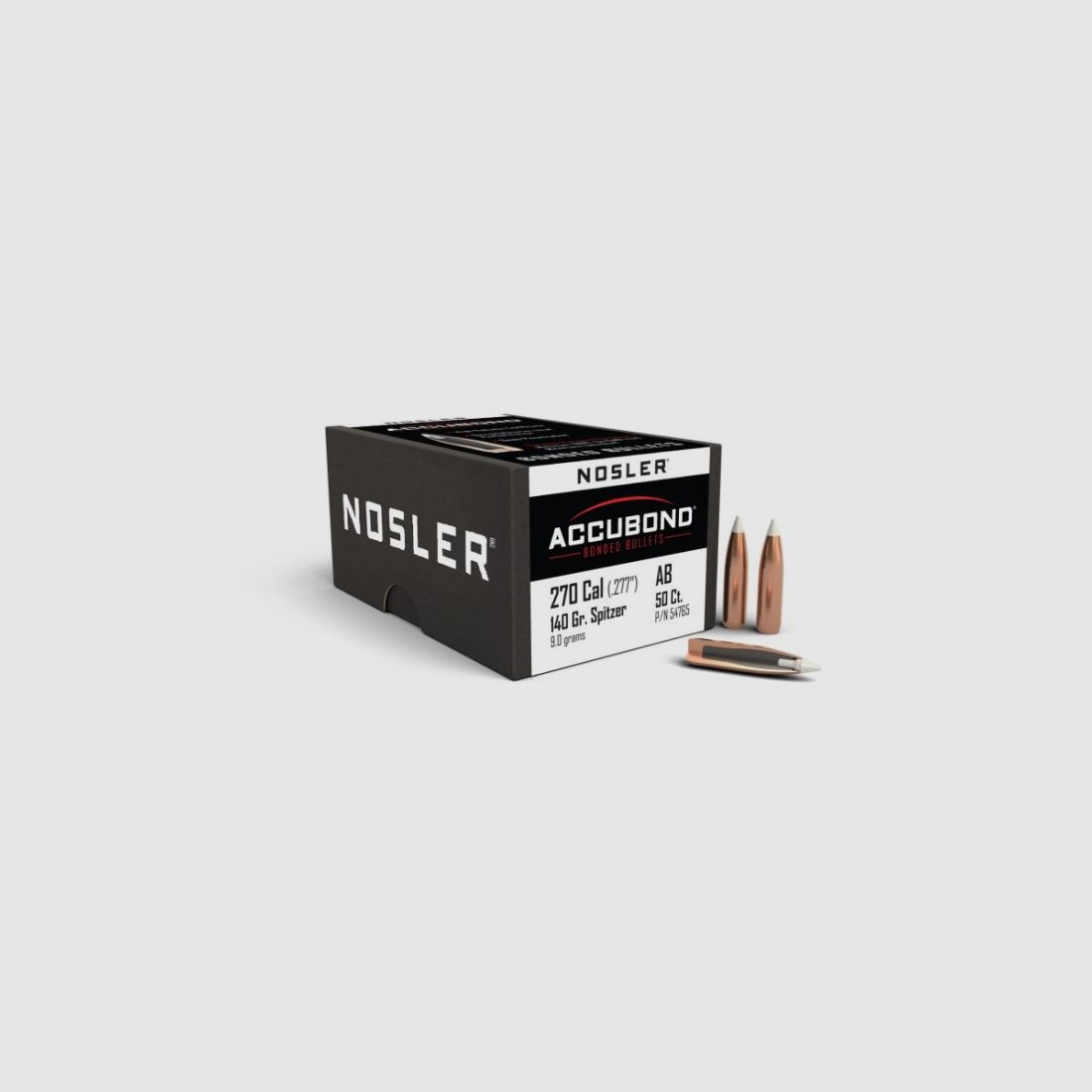 Proiettili cal. 270-140-Spitzer Nosler Accubond 50 pz.