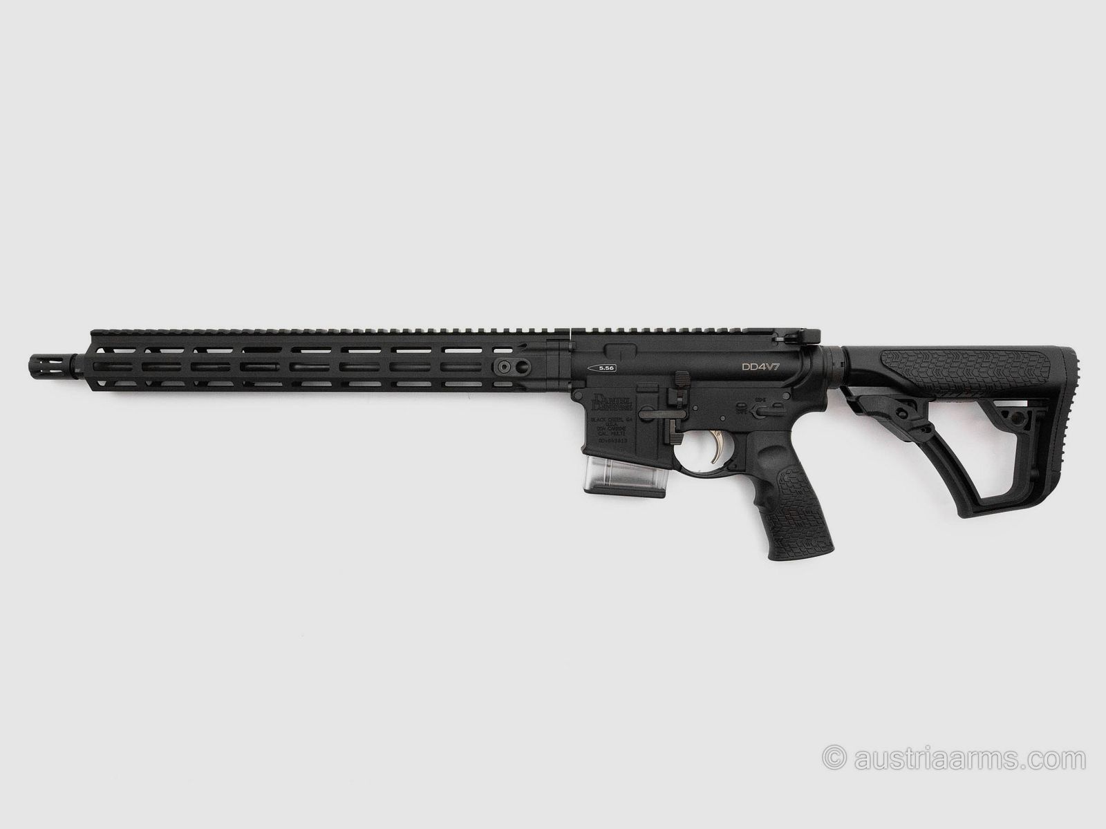 Daniel Defense DD4 V7 BLK 16″, Neuwaffe, .223 Rem, Bild 1 von 5
