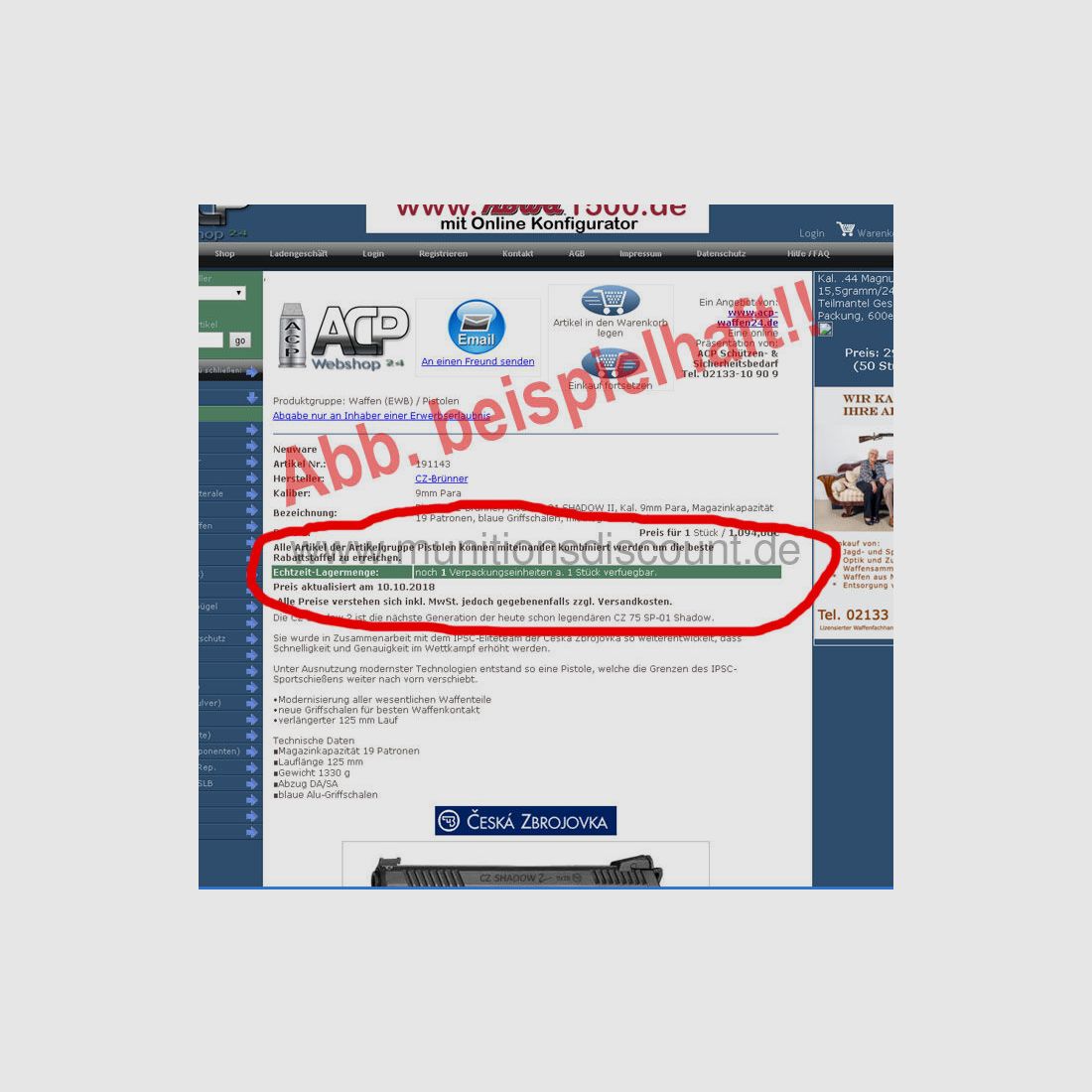 MDT Canada TAC 21, für Rem. 700 LA in LINKS!!