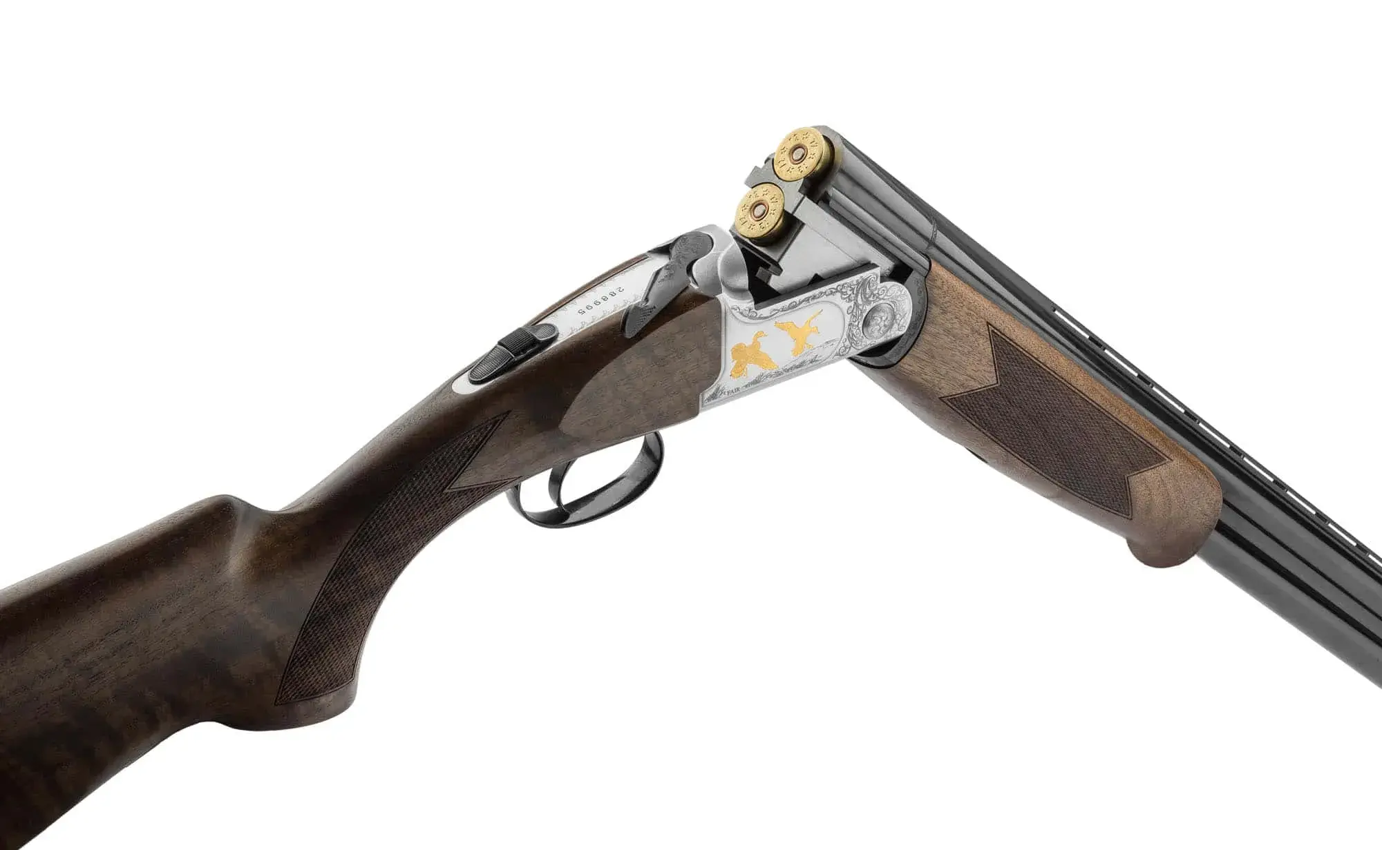 Bockdoppelflinte Fair Superposé Classic Silver Kaliber 12, Bild 18 von 20