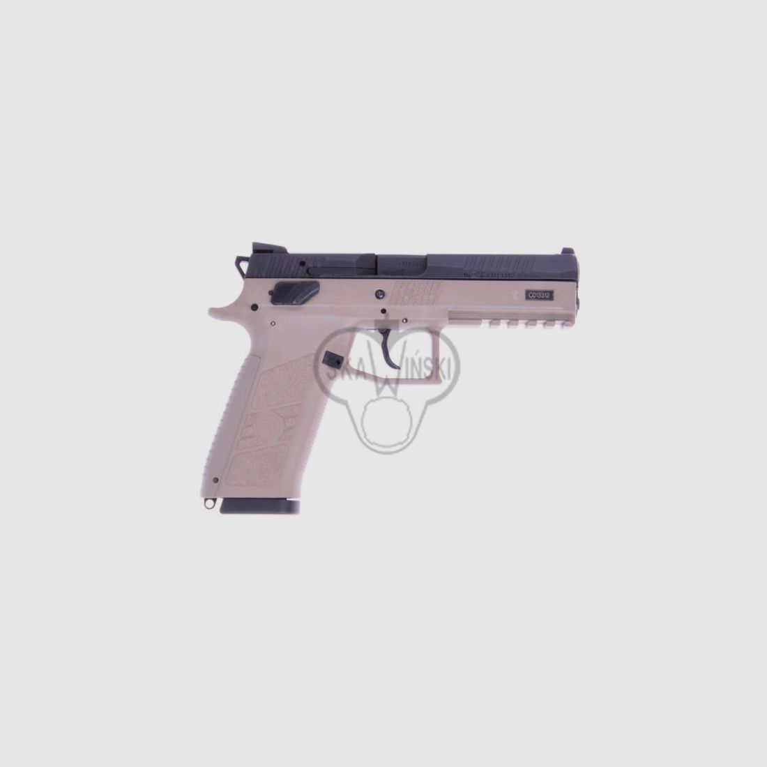 Pistolet CZ P09 FDE 9x19, image 2 sur 3