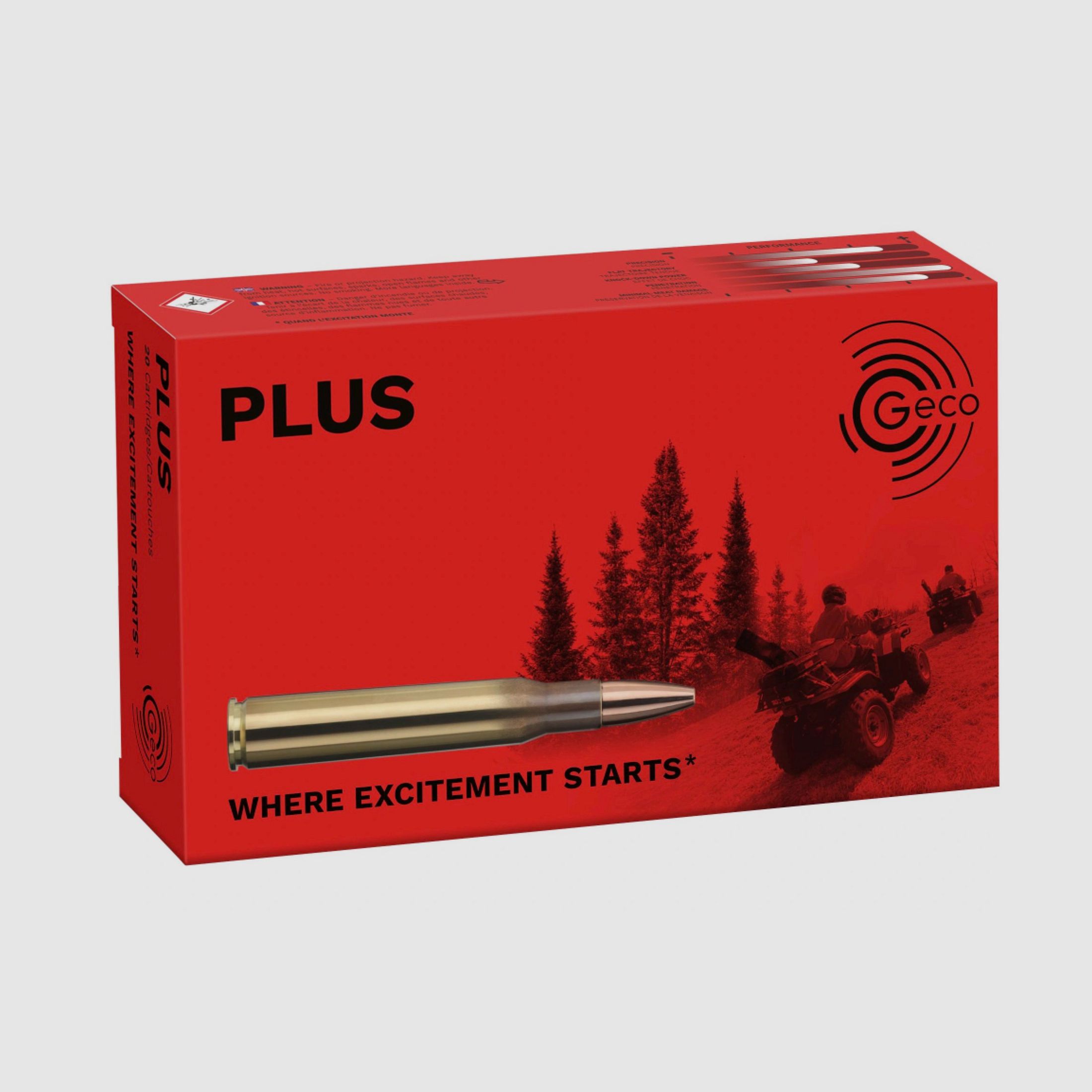 Geco 2317841 7x64 PLUS TLM bonded 11.0g/170grs.