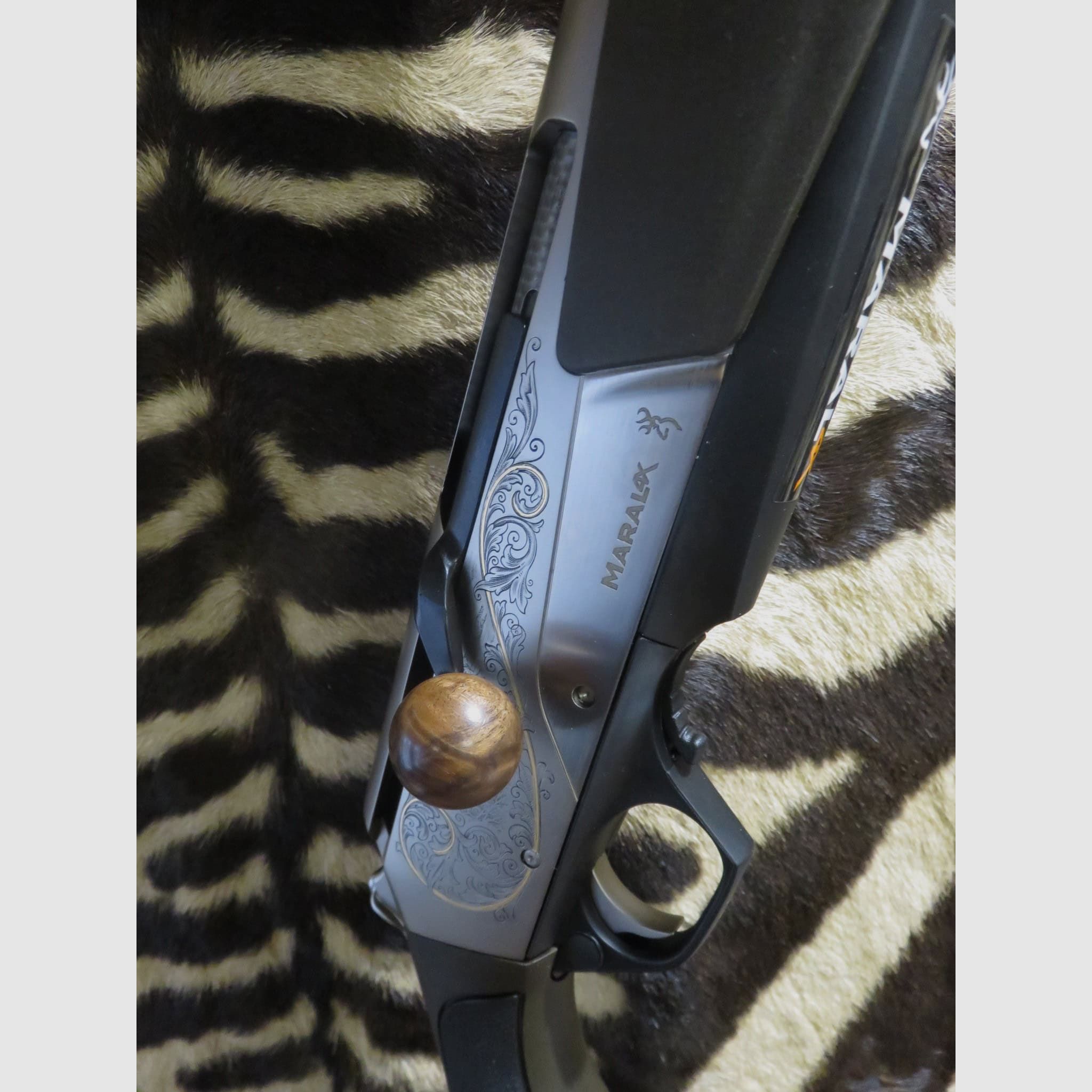 BÜCHSE BROWNING Maral 4X Ultimate Compo Brown Black Kal.300wm Lauf 61 cm, Bild 5 von 12