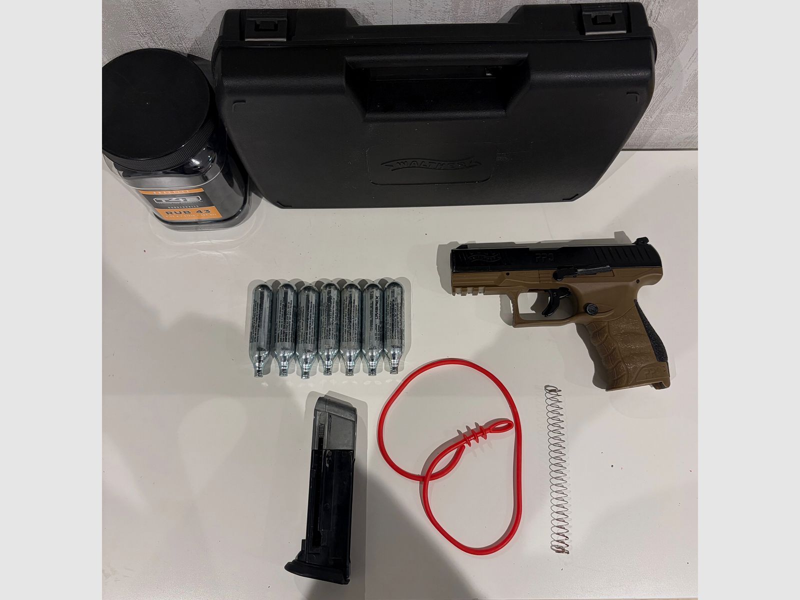 Walther PPQ M2 T4E (43) pistolet (uszkodzony)