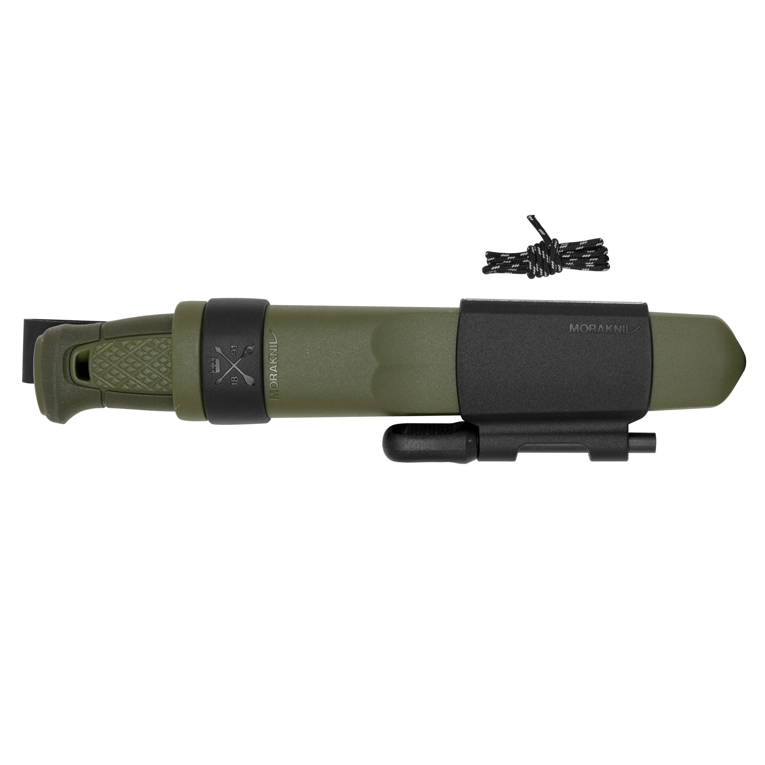 Morakniv Kansbol knife with survival kit, green, stainless steel (13912), image 4 of 10