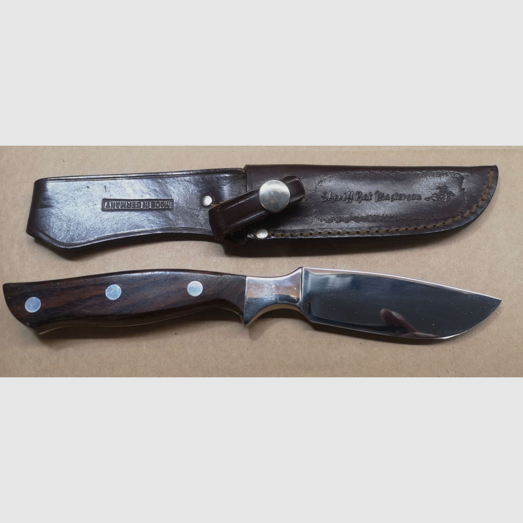 Jagdmesser Sheriff Bat Masterson 