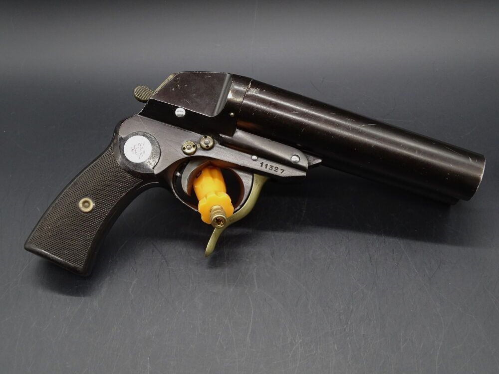 Emil Eckoldt EcKo Pistola a doppia canna L Luftwaffe 1941 Calibro 4 Pistola a doppia canna