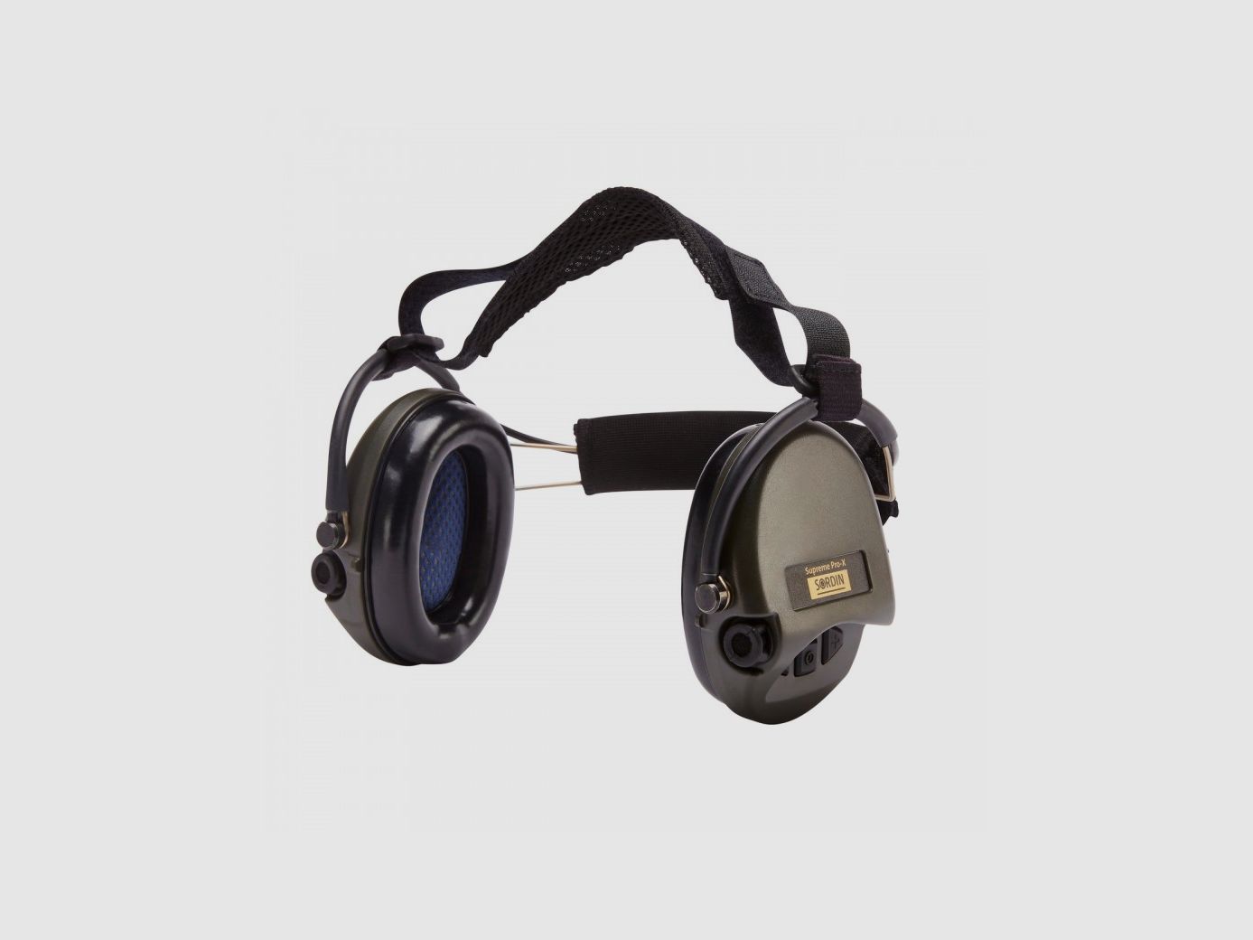 Casque antibruit Sordin supreme pro x neckbrand vert