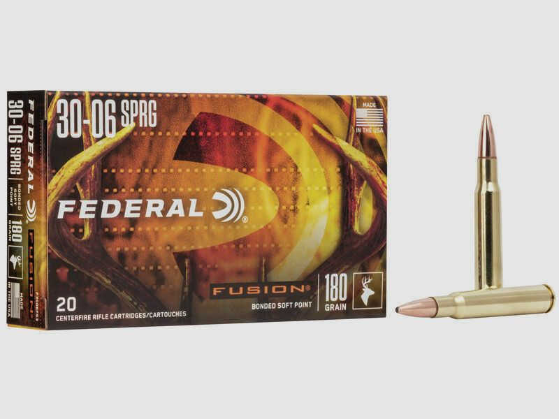 Federal TM/SP 11,7g/180grs Fusion 20er .30-06Spring