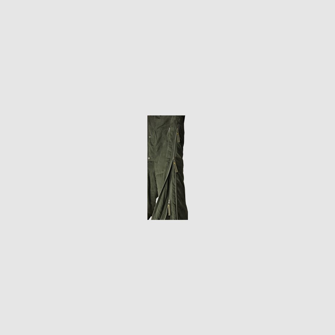 Alaska fleece hunting pants - with Miporex, green