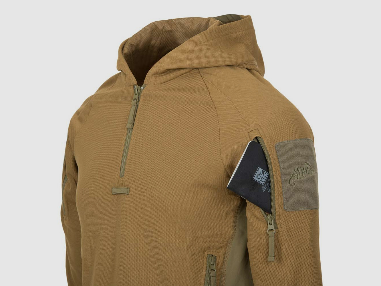 HELIKON-TEX RANGE HOODIE® TOPCOOL OLIVE/SCHWARZ