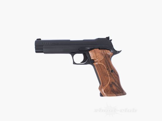 Sig Sauer P210 Target Pistole Kaliber 9mm Luger - Walnuss Griffschalen