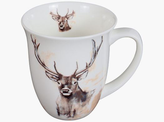 Becher Rothirsch