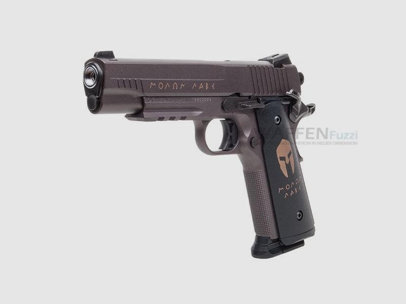 Pistola CO2 Sig Sauer 1911 Spartan 4,5 mm Blow Back de metal completo