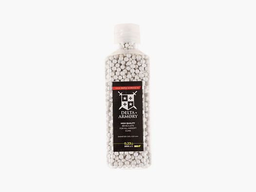 Airsoft High Quality Bio BB 0.23g (2500rds) - Delta Armory
