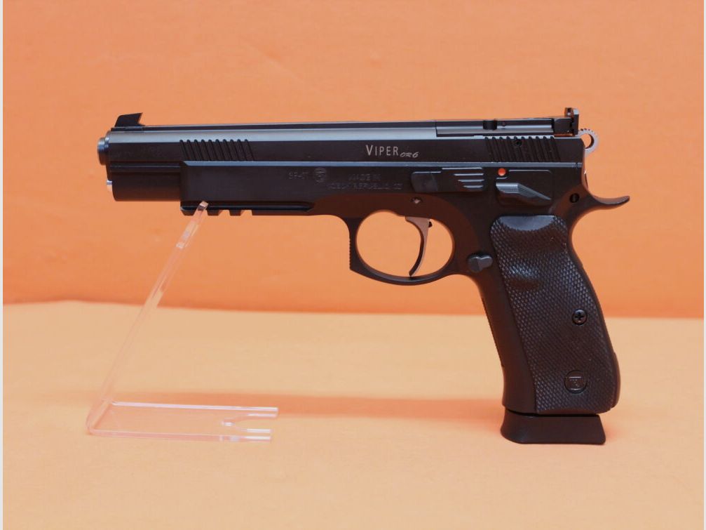 CZUB Armes Oschatz Ha.Pistolet 9mmLuger Armes Oschatz SHADOW Viper OR6 6"/150mm Canon/Visée Sportive/Prêt pour Optiques