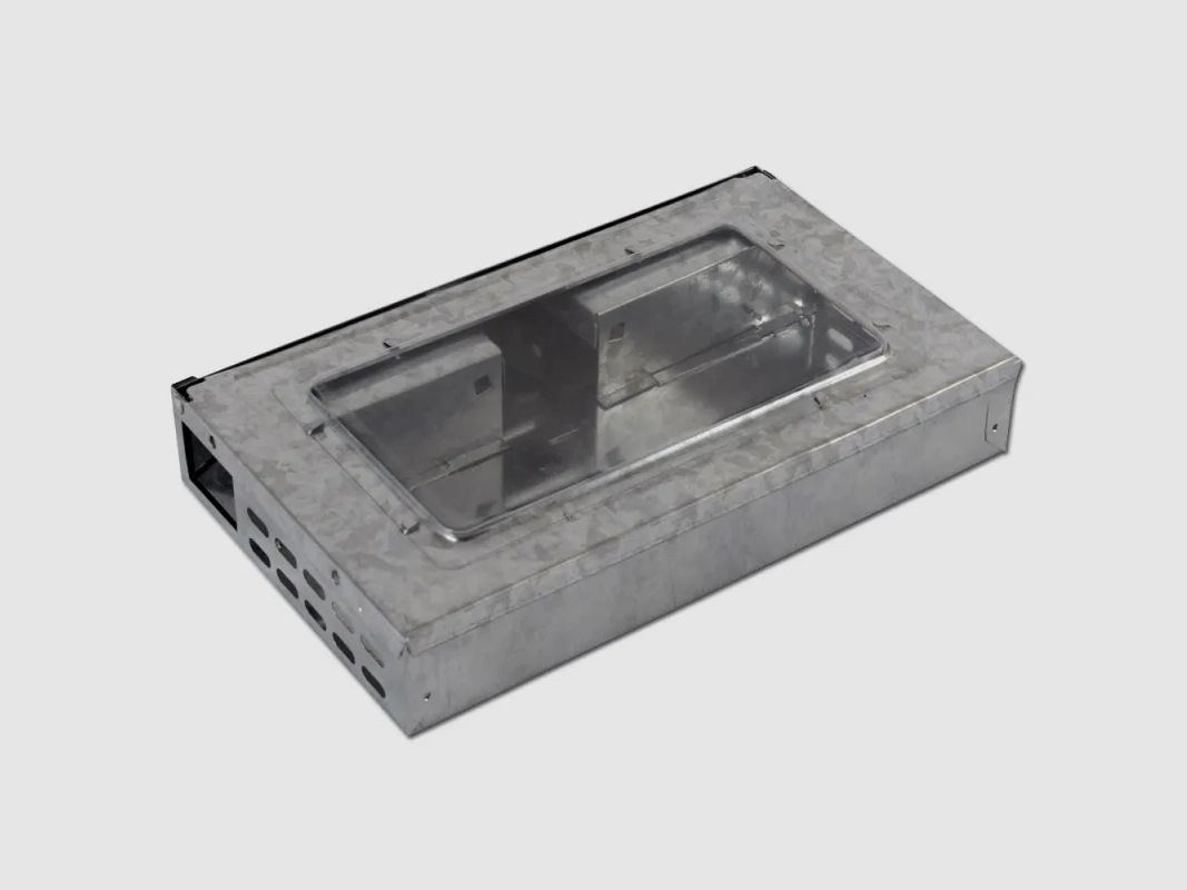 Mehrfachköderbox für Mäuse aus verzinktem Stahl, Bild 4 von 5