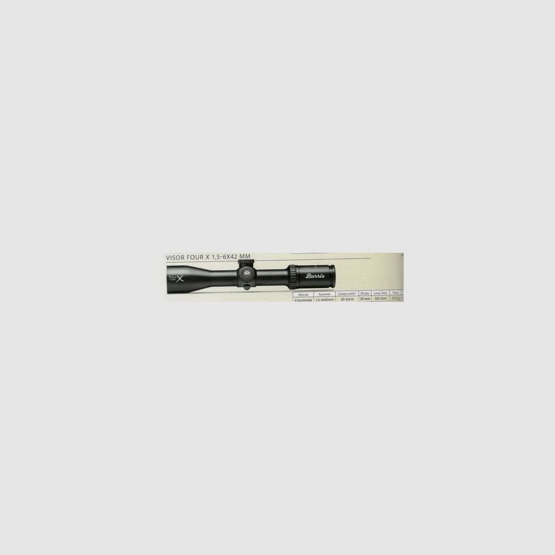 BURRIS ZIelfernrohr FOUR 1,5-6 X 42MM