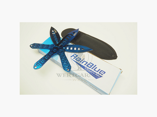 3 Werfer Regenblau-Set