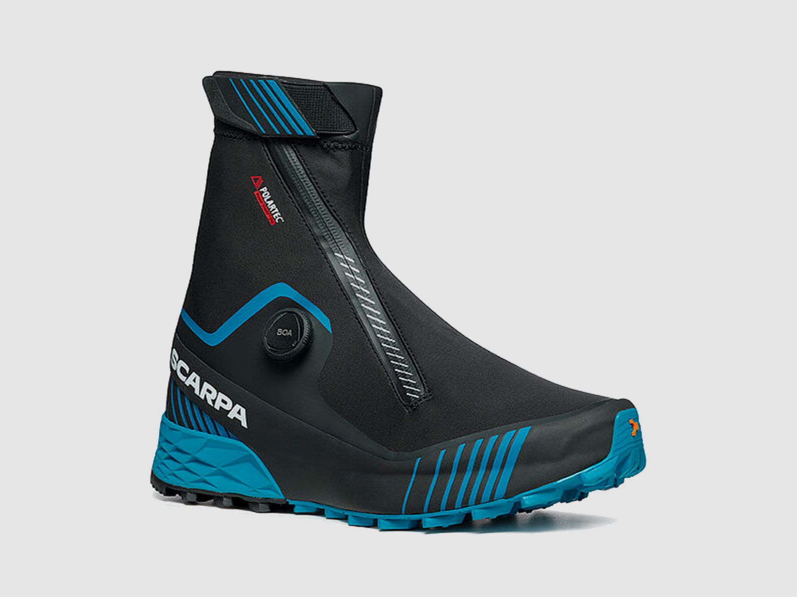 SCARPA – MAN – RIBELLE RUN KALIBRA G Zwart/Azure, afbeelding 1 van 8