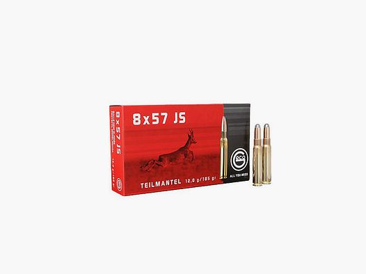 Geco 8x57 JS Softpoint 12,0g/185gr
