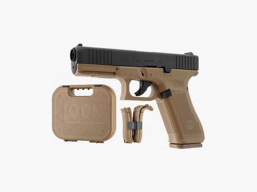 GLOCK 17 Gen5 T4E .43 CO₂ Coyote French Army Edition