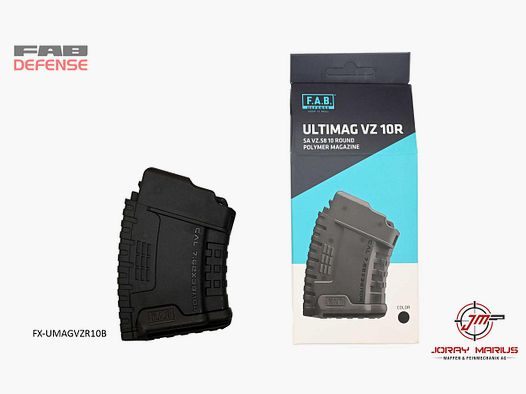 FAB Defense Ultimag VZ 58 chargeur 7.62×39, 10 coups (polymer)