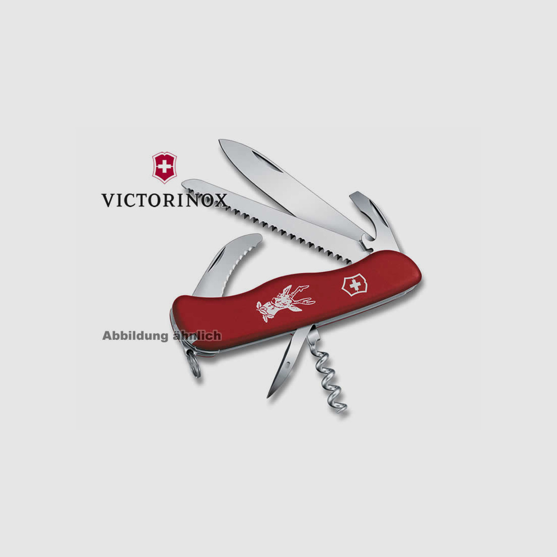VICTORINOX Jagd-Messer HUNTER, 111 mm, 13 Funktionen, Schweizer Taschenmesser
